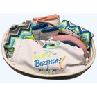 Mud Pie Boy First Birthday Gift Basket 7-pc Set - Bibs  Shirt  Socks  Toy   More