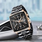 Men Business Watch Stainless Steel Quartz Date Luminous Chronograph Man Watch