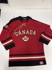 Teepee Sports Canada Hockey Official Jersey Medium Sewn Stitched Canada Nwt Red