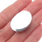 925 Sterling Silver Vintage Oval Pill Box