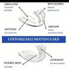 4x Mouth Guard Teeth Grinding Guard Dental Night Guard Custom Fit For Bruxism