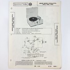 1956 Airline Record Player 45xgaa-927a 47a Service Wire Schematic Repair Manual
