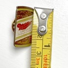 Vintage Miller High Life Can Beer Enamel Tie Tack Hat Lapel Pin 70   s Bar Flare