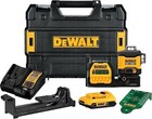 Dewalt Dcle34030g 20v Max Xr 3 X 360 Cross-line Green Laser Level 2 0 Ah Kit