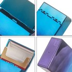 Cigarette Case Holder 20 100s King Size Coins Pills Lighter Sturdy Metal 2pack