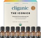 Organic Essential Oils Set For Home Diffuser - 100  Pure  Top 8 Aromatherapy Ble