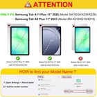 2 Pack Screen Protector For Samsung Galaxy Tab A11  Plus 2025 Screen Protector