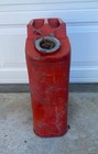 Vtg Usmc Blitz 5 Gallon Metal Gas Can Dot 5l 5-89 Red Jerry Can Screw On Cap
