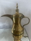 Islamic Antique Brass Dallah Middle Eastern Arabic Coffee Pot 10 