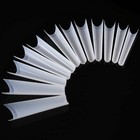 500pcs False Nail Tips C Curve Half Cover French Nails Extra Long Fake Finger Na