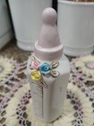 Vintage Napco 1962 Baby Bottle Planter Baby Infant Shower Gift Nursery Decor 