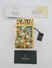 Matashi Hand-painted Enamel Tzedakah Charity Box With Tree Of Life Motif Design