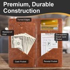 Cobak Restaurant Check Presenters  Guest Check Card Holder With Fork spoon Im   