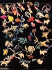 Vtg 1930-40 s Celluloid Cracker Jack Gumball Charm Prize Toy Lg Lot Orig Strings