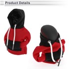 Gear Shift Knob Cover Decoration Stick Shifting Handle Protector Red black