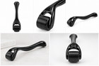 0 25mm Black Derma Roller 540 Micro Needle Roller For Face Beard Hair Growth Too