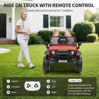 12v Kids Ride On Car Truck Electric Vehicles Remote Control 3 Speed Light Music