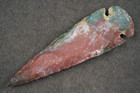 Fabulous Color 4 2  Flint Spearhead Point Knife Blade Arrowhead I-627