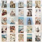 57 Sheets Vintage Travel Scrapbook Sticker Book  500  Vintage   Modern Stickers