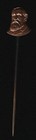 1888 Or 1892 Benjamin Harrison Gold Presidential Campaign Silhouette Stickpin