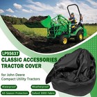 Lp95637 Waterproof Tractor Cover Fits John Deere Compact Utility Tractors 2320