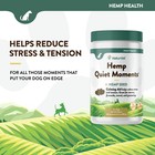 Naturvet Quiet Moments Hemp Soft Chews 60 Count  jar  For Dogs