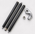 Decorativefist Handle Walking Cane Black   Silver Vintage Style Walking Stick