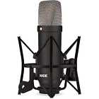 Rode Nt1 Signature Series Condenser Microphone With Shockmount And Pop Filter