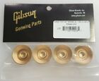 Gibson   Gold Reflector Top Hat Knob Set Gold Insert   Les Paul Genuine  real 