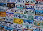 Authentic License Plate - All 50 States   Territories Nice License Plates Lot
