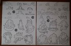 Black And Gray Religious Tattoo Flash 10 Sheets W  Lines  11x14 Praying Hands Ec
