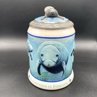 Anheuser Busch   Sea World  extinction Is Forever   Manatee Stein 1993 Ceramarte