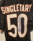 Chicago Bears Mike Singletary Signed Game Worn Jersey