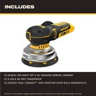 Dewalt Dcw211b 20v Max  Xr 5 Inch Cordless Random Orbital Sander