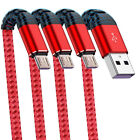 Heavy Duty Micro Usb Fast Charger Data Cable Cord For Samsung Lot Android Htc Lg