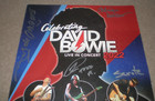 Celebrating David Bowie Concert 2022 Signed Poster Todd Rundgren Adrian Belew