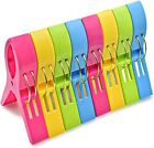 Beach Towel Clips Chair Towel Holderplastic Clothes Pegs Hanging  pack Of 8 