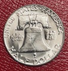 1956 P Franklin Silver Half Dollar  Choice To Gem Uncirculated 