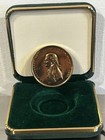 Thomas Jefferson Friendship And Peace Bronze Medal Uncirculated In Us Mint Box