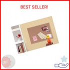 Quartet 35-380342q Corkboard  Framed Bulletin Board  17  X 23  Cork Board  Oak F
