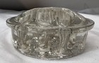 Vintage 11 Hole Clear Glass Flower Frog