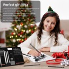 Drawing Sketching Pencil Set  24 Piece Pro Artist Sketch Kit - Graphite Pencils