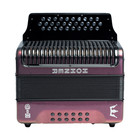 Hohner Corona C-ii Fbbeb Accordion - Red To Gold