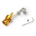 2pcs Turbo Mound Car Exhaust Muffler Whistle Oversized Roar Maker Mize M