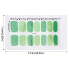 14tips Full Nail Wraps Nail Sticker Solid Color Nail Decal Diy Manicure Beaut 