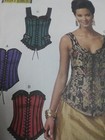 Corset Top Bustier 14 16 18 20 Costume History B5662 Butterick Sewing Pattern