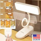 Dimmable Led Desk Light Touch Sensor Table Bedside Reading Lamp Usb Rechargeable