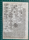 1720 Antique Road Map  Barnsley-halifax-richmond Owen   Bowen Shts 123 124