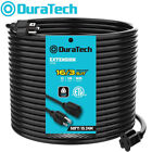Duratech Extension Cord Outdoor 16 3 Sjtw 13 Amps 50 Ft 25ft 20ft 6ft 3 Ft Black