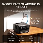 Ecoflow 858wh  River 3 Plus Portable Power Station With Eb600 Extra Battery